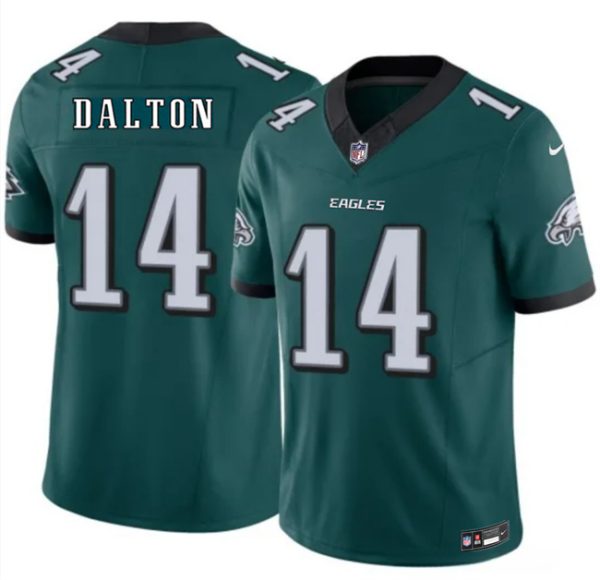 Philadelphia Eagles #14 Andy Dalton Green 2026 F.U.S.E. Vapor Untouchable Limited Stitched Jersey