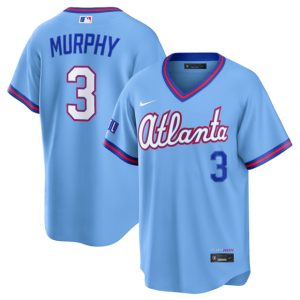 Atlanta Braves #3 Dale Murphy Powder Blue 2026 City Connect Stadium Stitched Jersey