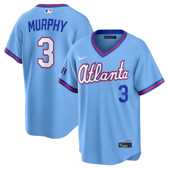 Atlanta Braves #3 Dale Murphy Powder Blue 2026 City Connect Stadium Stitched Jersey