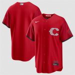 Cincinnati Reds Blank Red 2026 City Connect Stadium Stitched Jersey
