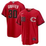 Cincinnati Reds #30 Will Benson Red 2026 City Connect Stadium Stitched Jersey