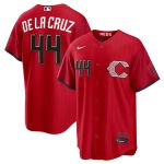 Cincinnati Reds #44 Elly De La Cruz Red 2026 City Connect Stadium Stitched Jersey