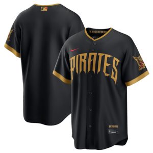 Pittsburgh Pirates Blank Black 2026 City Connect Stadium Stitched Stitched Jersey