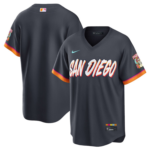 San Diego Padres Blank Obsidian 2026 City Connect Stadium Limited Stitched Jersey