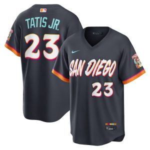 San Diego Padres #23 Fernando Tatis Jr. Obsidian 2026 City Connect Stadium Limited Stitched Jersey