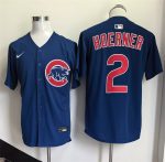 Chicago Cubs #2 Nico Hoerner Blue 2026 Limited Stitched Jersey