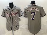 Detroit Tigers #7 Kevin McGonigle Grey Cool Base Stitched Jersey