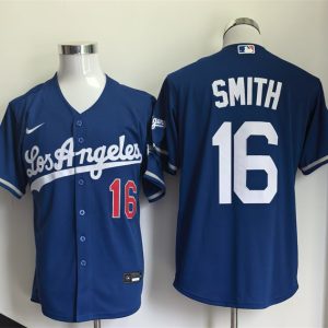 Los Angeles Dodgers #16 Will Smith Royal 2026 Stitched Jersey