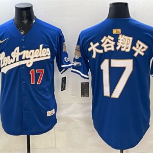 Los Angeles Dodgers #17 ´ó¹ÈÏèÆ½ Royal 2026 Gold Collection 9x B2B Champs Patch Stitched Jersey