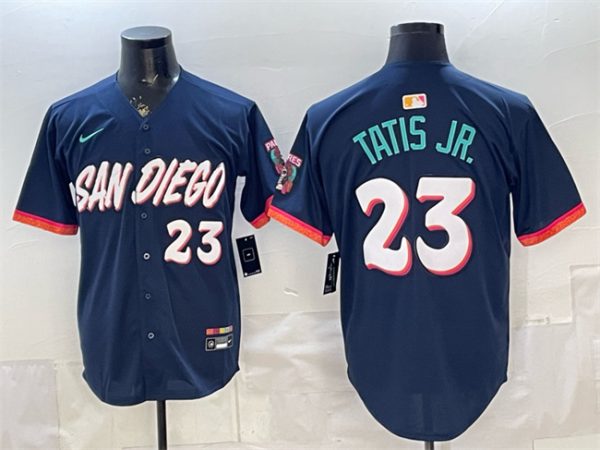 San Diego Padres #23 Fernando Tatis Jr. Obsidian 2026 City Connect Limited Stitched Jersey