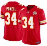 Kansas City Chiefs #34 ShunDerrick Powell Red 2026 F.U.S.E. Vapor Untouchable Limited Stitched Jersey