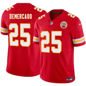 Kansas City Chiefs #25 Emari Demercado Red 2026 F.U.S.E. Vapor Untouchable Limited Stitched Jersey