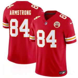 Kansas City Chiefs #84 Andrew Armstrong Red 2026 F.U.S.E. Vapor Untouchable Limited Stitched Jersey