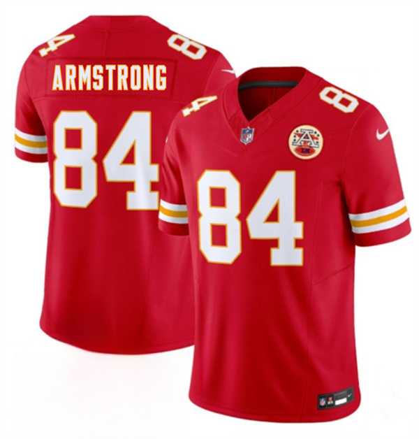 Kansas City Chiefs #84 Andrew Armstrong Red 2026 F.U.S.E. Vapor Untouchable Limited Stitched Jersey