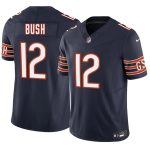 Chicago Bears #12 Devin Bush Navy 2026 F.U.S.E. Vapor Untouchable Limited Stitched Jersey