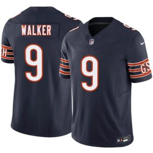 Chicago Bears #9 Jahdae Walker Navy 2026 F.U.S.E. Vapor Untouchable Limited Stitched Jersey