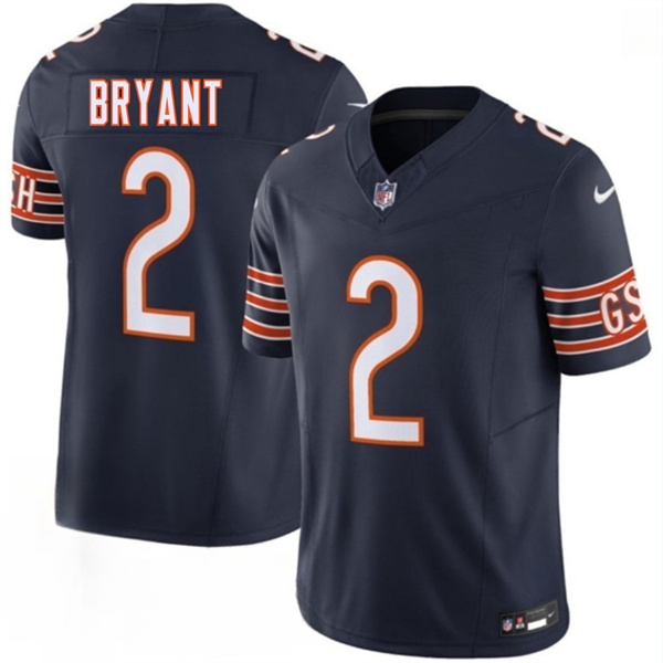 Chicago Bears #2 Coby Bryant Navy 2026 F.U.S.E. Vapor Untouchable Limited Stitched Jersey