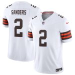 Cleveland Browns #2 Shedeur Sanders White 2026 F.U.S.E. Vapor Limited Stitched Jersey