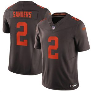 Cleveland Browns #2 Shedeur Sanders Brown 2026 F.U.S.E. 'Alpha Dawg Edition' Vapor Limited Stitched Jersey
