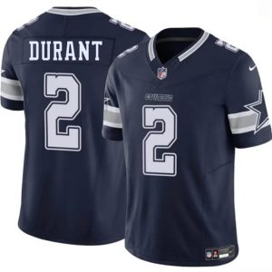 Dallas Cowboys #2 Cobie Durant Navy 2026 F.U.S.E Vapor Untouchable Limited Stitched Jersey