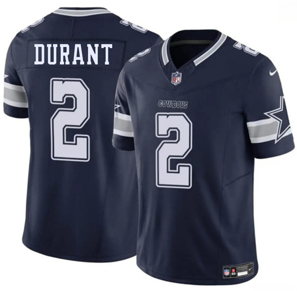 Dallas Cowboys #2 Cobie Durant Navy 2026 F.U.S.E Vapor Untouchable Limited Stitched Jersey