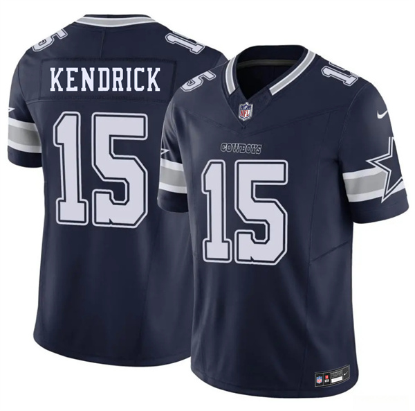 Dallas Cowboys #15 Derion Kendrick Navy 2026 F.U.S.E Vapor Untouchable Limited Stitched Jersey