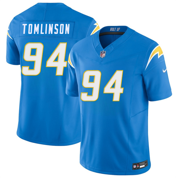 Los Angeles Chargers #94 Dalvin Tomlinson Blue 2026 F.U.S.E. Vapor Limited Stitched Jersey