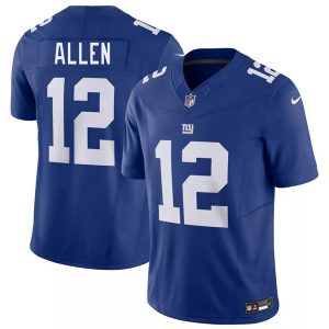 New York Giants #12 Brandon Allen Blue 2026 F.U.S.E. Vapor Untouchable Limited Stitched Jersey