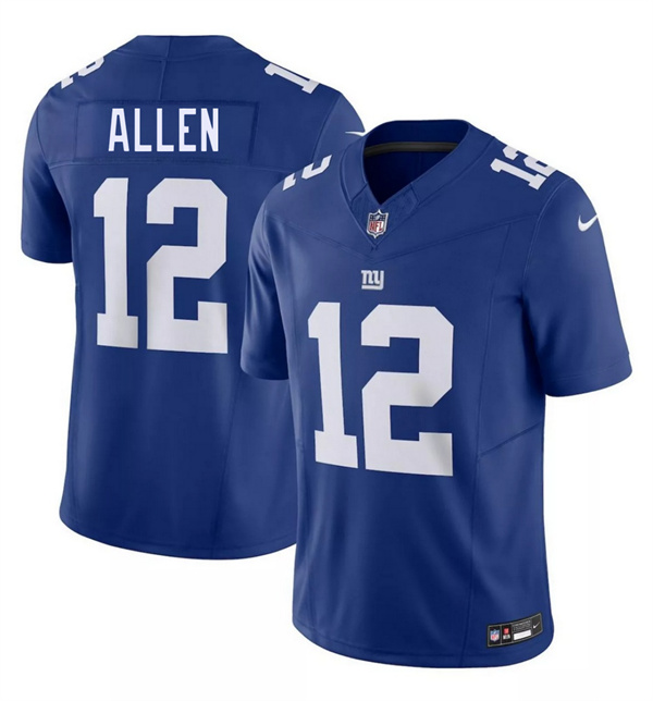New York Giants #12 Brandon Allen Blue 2026 F.U.S.E. Vapor Untouchable Limited Stitched Jersey
