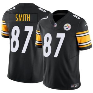 Pittsburgh Steelers #87 Brandon Smith Black 2026 F.U.S.E. Vapor Limited Stitched Jersey