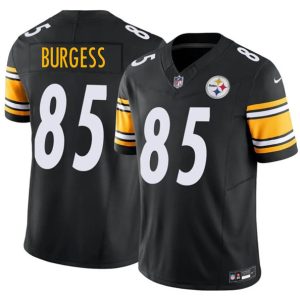 Pittsburgh Steelers #85 Cole Burgess Black 2026 F.U.S.E. Vapor Limited Stitched Jersey
