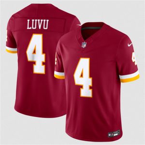 Washington Commanders #4 Frankie Luvu Burgundy 2026 F.U.S.E. Vapor Limited Stitched Jersey