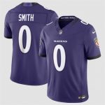 Baltimore Ravens #0 Roquan Smith Purple 2026 F.U.S.E Vapor Stitched Limited Jersey