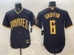 Pittsburgh Pirates #6 Konnor Griffin Black 2026 City Connect Stadium Stitched Jersey