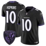 Baltimore Ravens #10 DeAndre Hopkins Black 2026 F.U.S.E. Alternate Vapor Limited Stitched Jersey