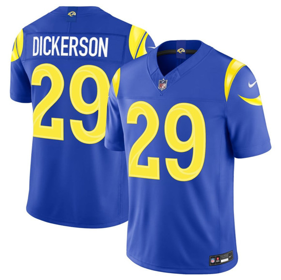 Los Angeles Rams #29 Eric Dickerson Royal 2026 F.U.S.E. Vapor Limited Stitched Jersey