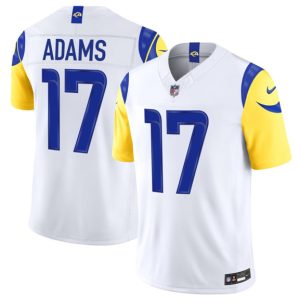 Los Angeles Rams #17 Davante Adams White 2026 F.U.S.E. Vapor Limited Stitched Jersey