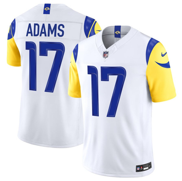 Los Angeles Rams #17 Davante Adams White 2026 F.U.S.E. Vapor Limited Stitched Jersey