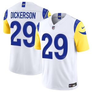 Los Angeles Rams #29 Eric Dickerson White 2026 F.U.S.E. Vapor Limited Stitched Jersey