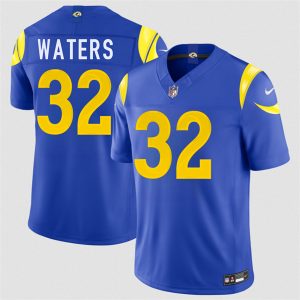 Los Angeles Rams #32 Jordan Waters Royal 2026 F.U.S.E. Vapor Limited Stitched Jersey