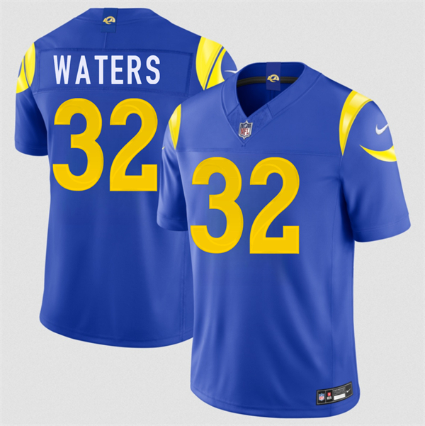 Los Angeles Rams #32 Jordan Waters Royal 2026 F.U.S.E. Vapor Limited Stitched Jersey