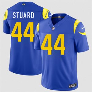 Los Angeles Rams #44 Grant Stuard Royal 2026 F.U.S.E. Vapor Limited Stitched Jersey