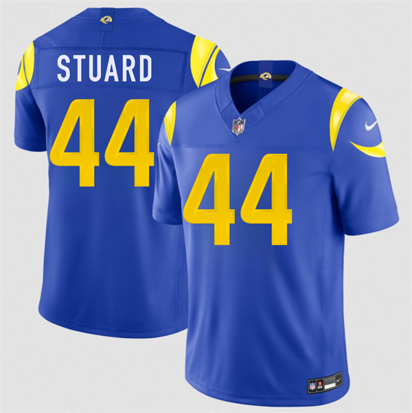 Los Angeles Rams #44 Grant Stuard Royal 2026 F.U.S.E. Vapor Limited Stitched Jersey