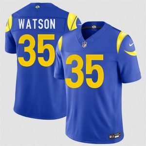 Los Angeles Rams #35 Jaylen Watson Royal 2026 F.U.S.E. Vapor Limited Stitched Jersey