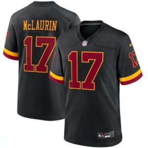Washington Commanders #17 Terry McLaurin Black Limited Stitched Jersey