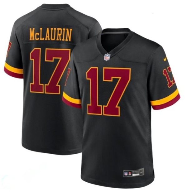 Washington Commanders #17 Terry McLaurin Black Limited Stitched Jersey