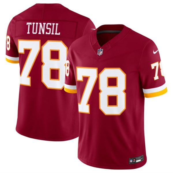 Washington Commanders #78 Laremy Tunsil Burgundy 2026 F.U.S.E. Vapor Limited Stitched Jersey