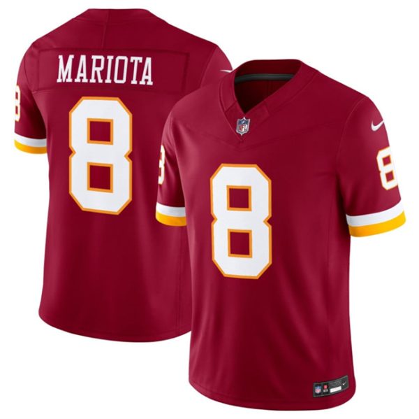 Washington Commanders #8 Marcus Mariota Burgundy 2026 F.U.S.E. Vapor Limited Stitched Jersey