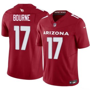 Arizona Cardinals #17 Kendrick Bourne Red 2026 F.U.S.E. Vapor Untouchable Limited Stitched Jersey