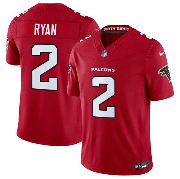 Atlanta Falcons #2 Matt Ryan Red 2026 New F.U.S.E. Vapor Untouchable Limited Stitched Jersey